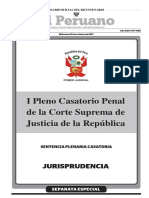 I Pleno Casatorio Penal 