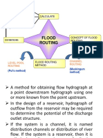 Flood Routing 1