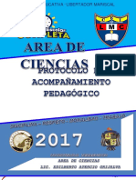 Protocolo de Acompañamiento Pedagógico y Monitoreo LMC 2017