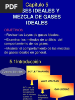 Capitulo 5 (Gases Ideales y Mezclas)