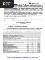 Sindistal Convenção Coletiva 2017 2018