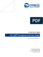 CY3674 CY3684 EZ USB R Development Kit User Guide