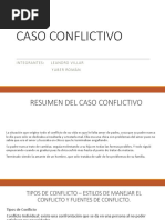 Caso Conflictivo