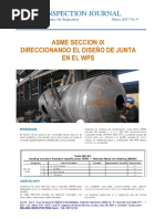 ASME Sección IX - Direccionando El Diseño de Junta en El WPS