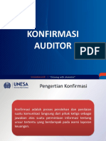 Konfirmasi Audit Dan Laporan Audit