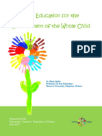 Arts Education For The Development of The Whole Child PDF