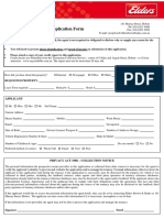 New Application Form PDF