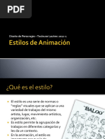 Estilos de Animación