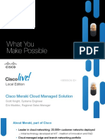 Cisco Meraki Cloud Managed Solution - CLLE PDF