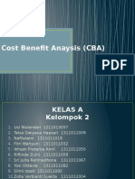 Cost Benefit Anaysis Fix Kelp 2 Kelas A