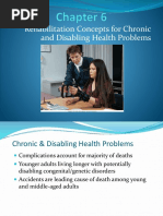 Rehabilitation Concepts For Chronic and Disabling Health Problems