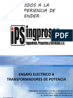 Ensayo Electrico A Transformadores de Distribucion (2) (Recuperado)