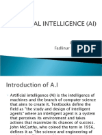 Artificial Intelligence (Ai)