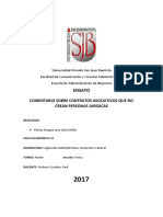 Ensayo Contrato de Consorcio