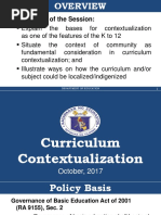 Contextualization AP10