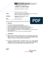 Informe #328 - 2017 Opinión Presupuestal para Registro de Cas en El Módulo de Recursos Humanos - Se Entrego