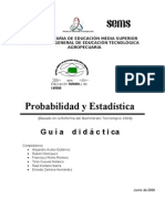 Antología de Probabilidad y Estadística Modificada