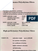 High Performance Polyethylene Fiber