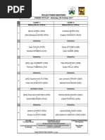 Rolex Paris Masters: ORDER OF PLAY - Saturday, 28 October 2017