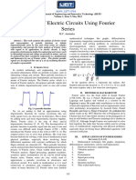 Analysis of Electric Circuits Using Fourier Series: ISSN: 2277-3754