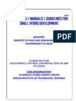 3 - 12 Specification For Monitoring Control and Protection of SHP Stations