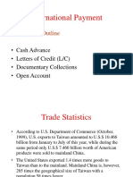 International Payment: Presentation Outline