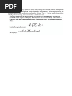 Numericals Oscillations