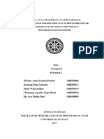 Jurnal Awal Jurnal Praktikum Analisis Farmasi 2 - Penetapan Kadar Parasetamol Dan Na-Diklofenak Dalam Jamu Dengan KLT - Golongan I - Kelompok II