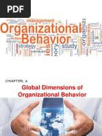 Chapter 3 - Global Dimensions of Organizational Behavior