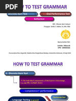 How To Test Grammar