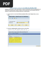 Implementation Creation For Badi BADI - SD - BILLING - ITEM