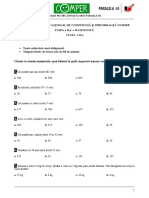 Subiect Si Barem Matematica EtapaII ClasaII 10-11 PDF