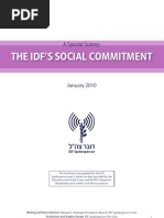 A Special Survey: The IDF's Social Commitment