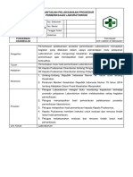 SOP Pelaksanaan Prosedur Pemeriksaan Lab