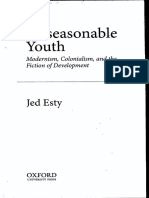 Unseasonable Youth: Modernism, Colonialism, and The Fiction of Development