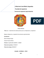 Informe de Refrigeracion 01