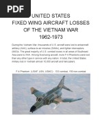 Aircraft Losses of The Vietnam War