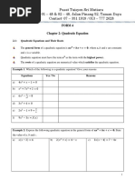 Quadratic Equation Edited