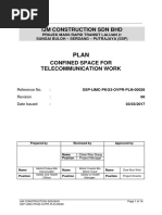 Confined Space Plan