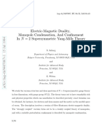 Electric-Magnetic Duality, Monopole Condensation, and Confinement in N 2 Supersymmetric Yang-Mills Theory