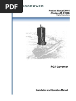 Product Manual 36604 (Revision M, 4/2004) : PGA Governor