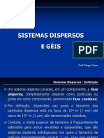 Sistemas Dispersos e Géis