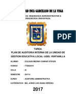 Plan de Auditoría Interna-Colquis Medina Conrad