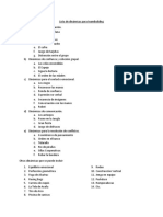 Lista de Dinámicas para TeamBuilding