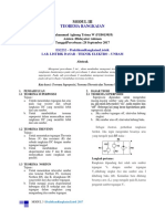 Jurnal Percobaan 3 Rangkaian Listrik