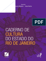 Caderno de Cultura Do Estado Do Rio de Janeiro