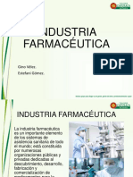 Industria Farmacéutica - Gino y Estefani