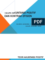 Teori Akuntansi Positif Dan Kontrak Efisien