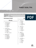 Soal CPNS Paket 8