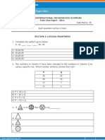 Class Ii Imo Past Year Paper 2011